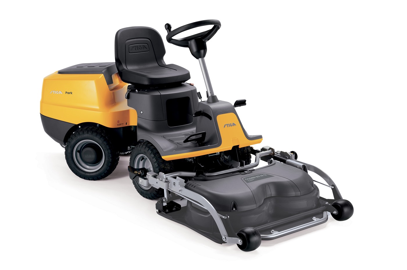 Traktor ogrodowy PARK 300 LC STIGA z agregatem COMBI 85 M Q — zdjęcie 1 z 19