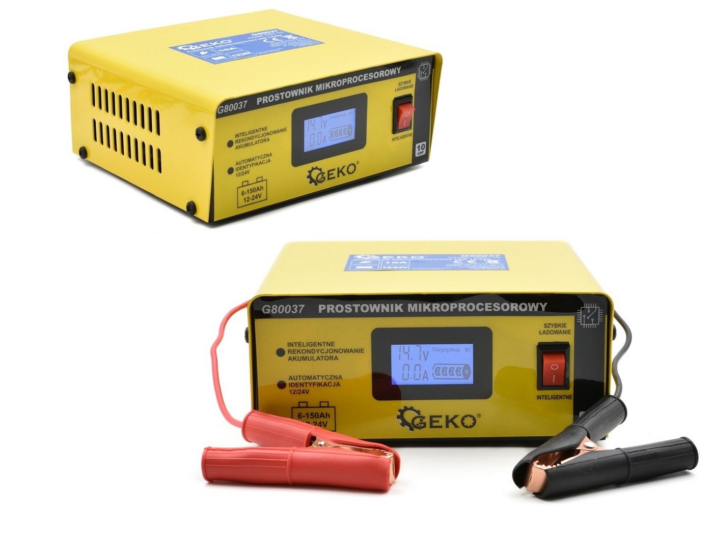 Prostownik G80037 GEKO Mikroprocesorowy — zdjęcie 1 z 4