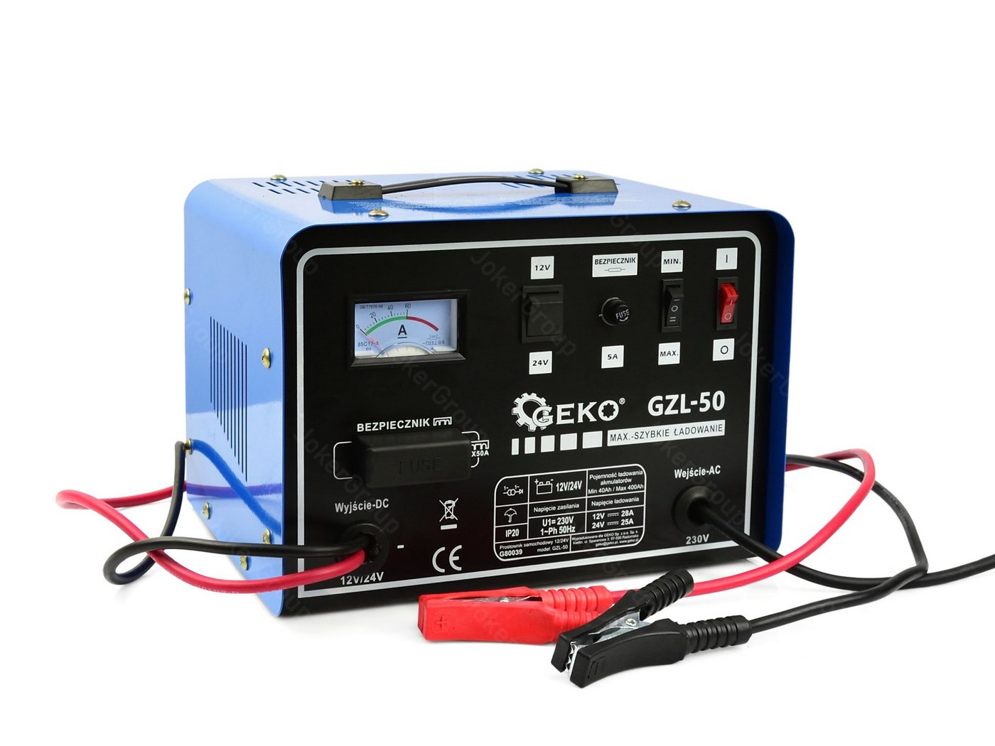 Prostownik G80039 GEKO — zdjęcie 1 z 7