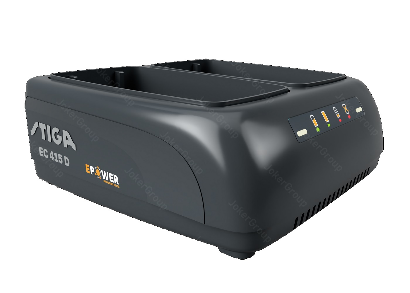 Ładowarka EC 415 D STIGA (Standardowa, podwójna) — zdjęcie 1 z 3